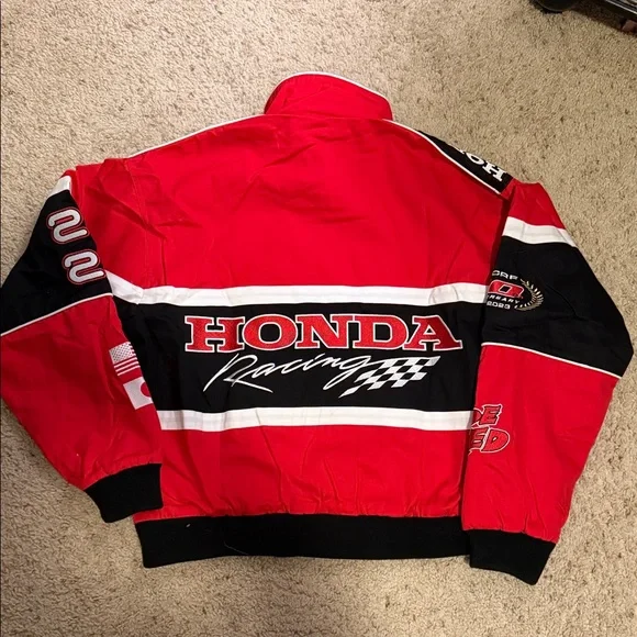 Honda Racing Red & Black Racing Jacket - Picture 4 of 4
